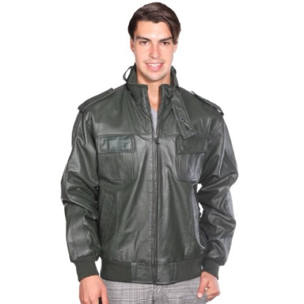 LIVE Mechanics Genuine Leather Jacket XXXL 3XL